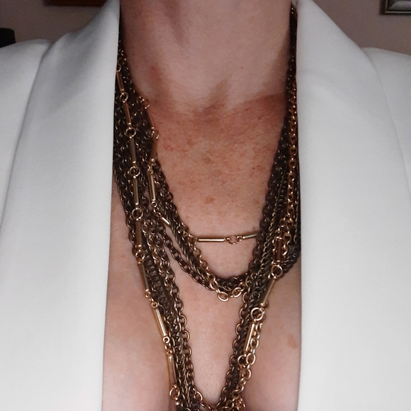 Multi Chain Necklace - Picture 3 of 9